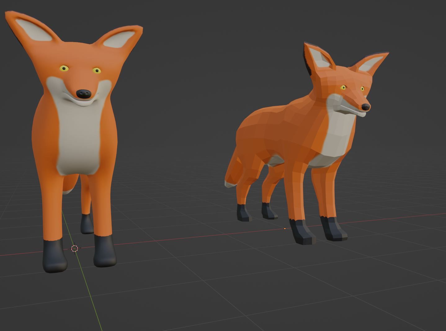 LowPoly Animal Pack Low-poly 3D model_14