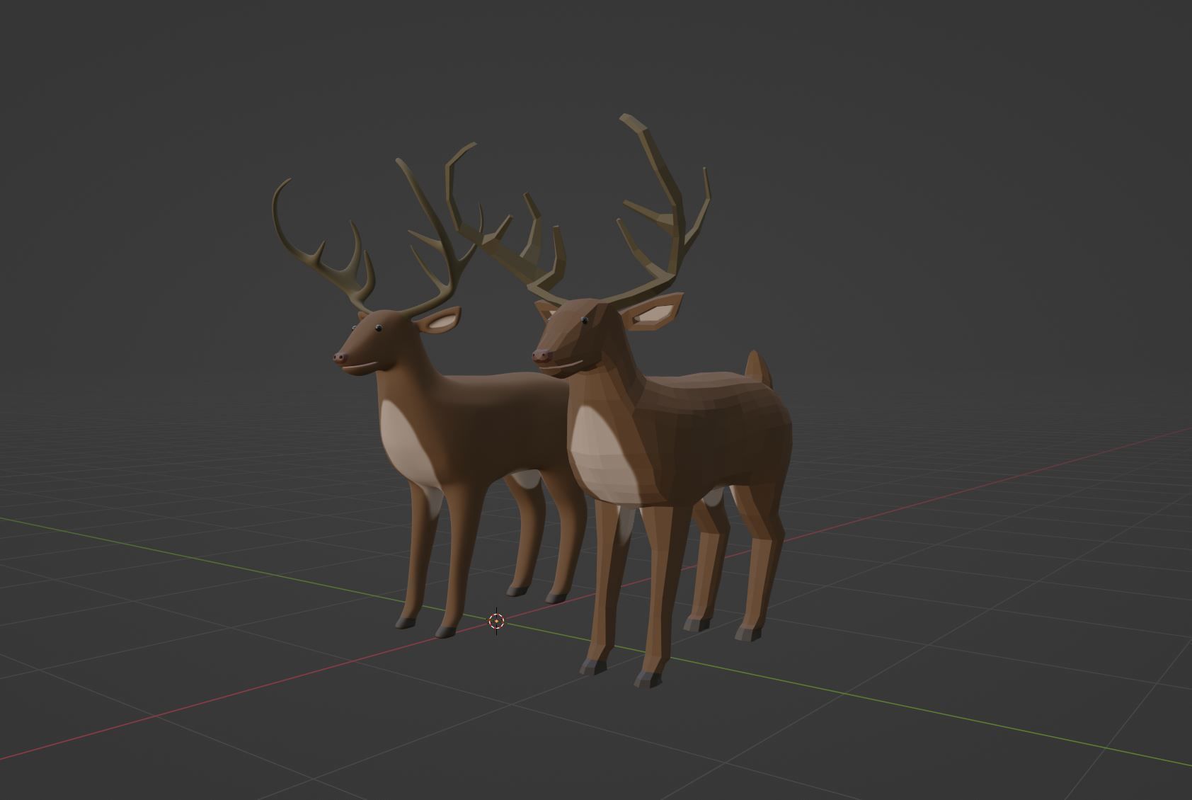 LowPoly Animal Pack Low-poly 3D model_8
