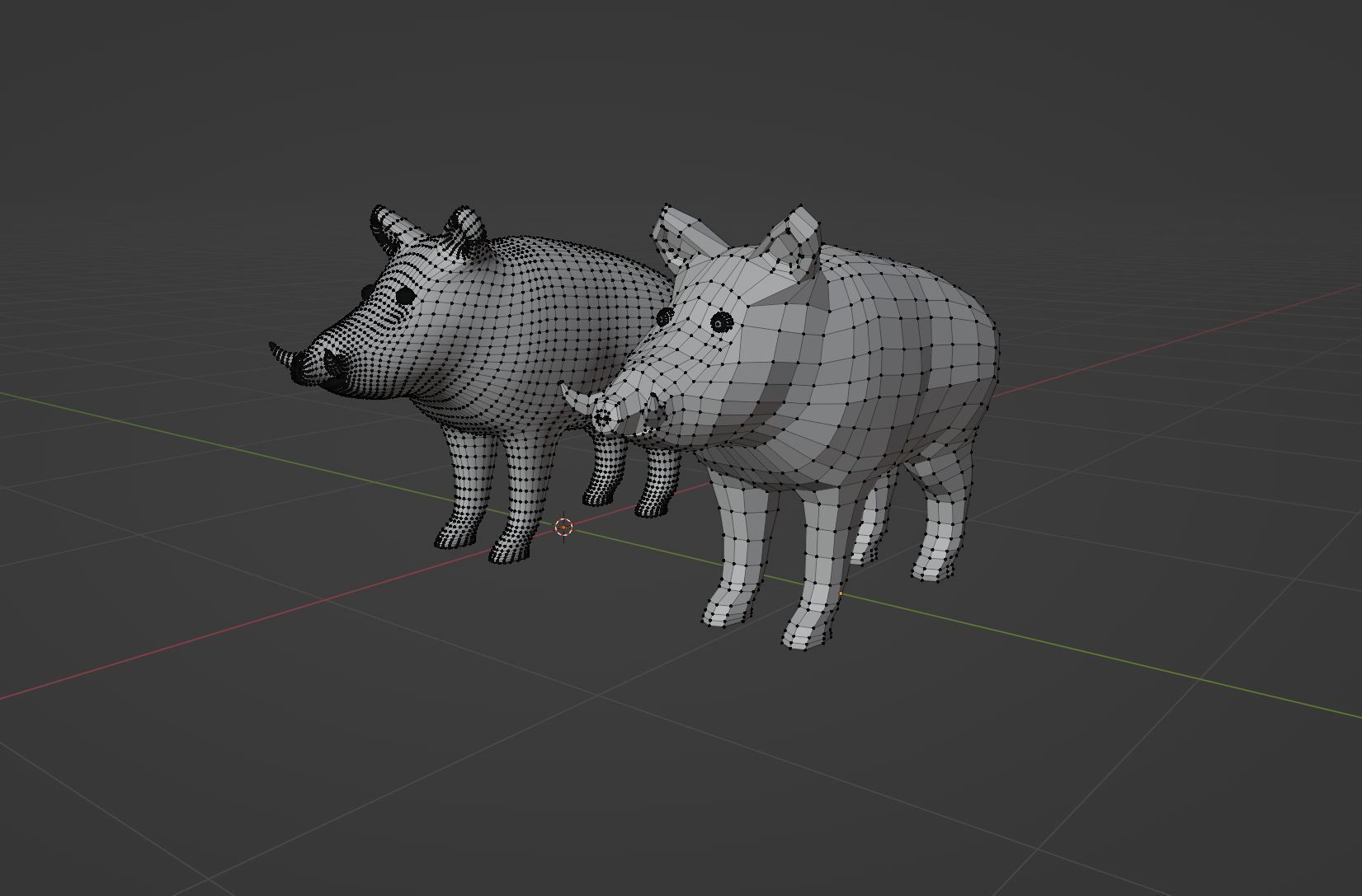 LowPoly Animal Pack Low-poly 3D model_11