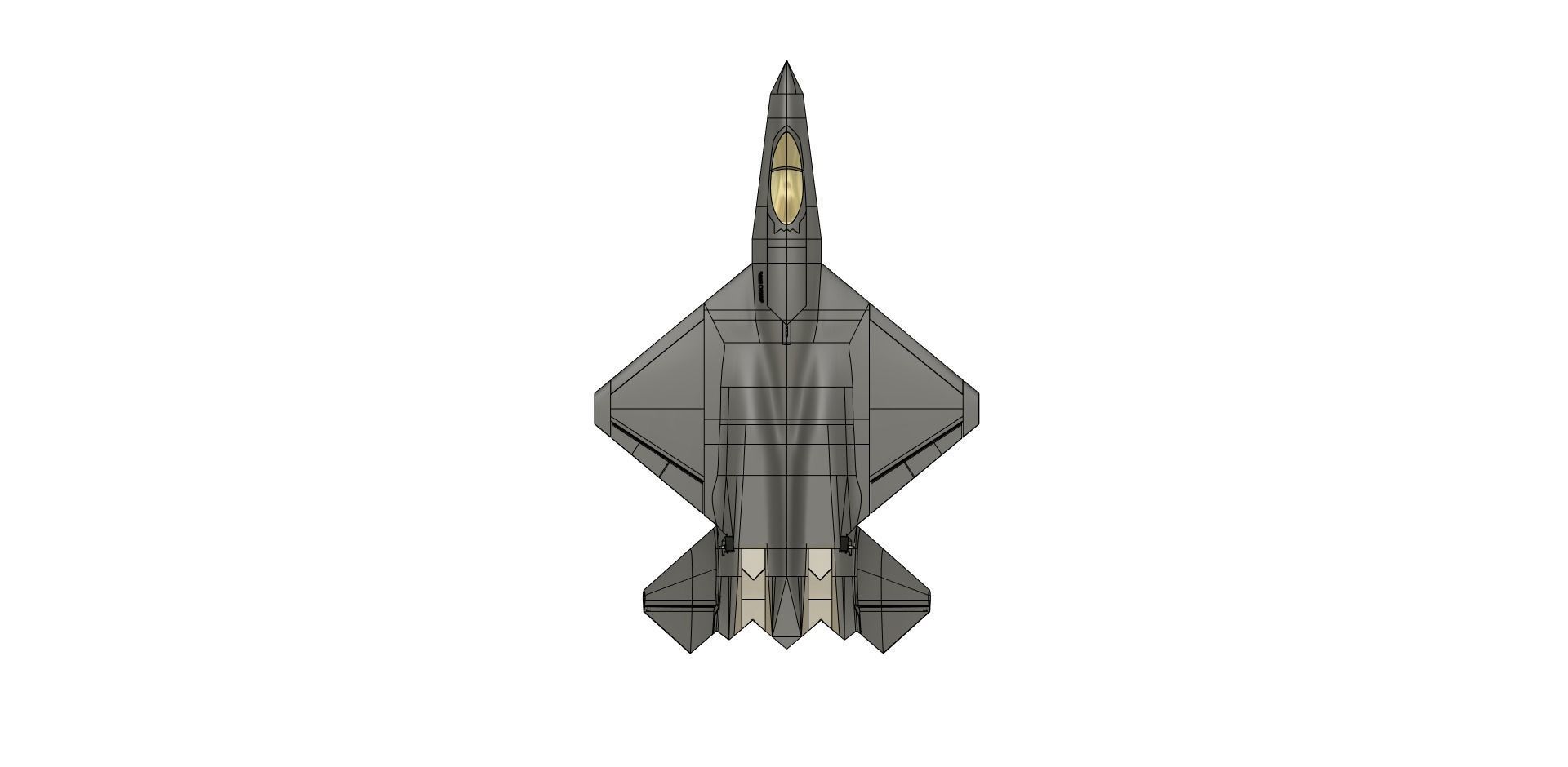 RC 3D Printed YF-23 Black Widow II 3D print model_11