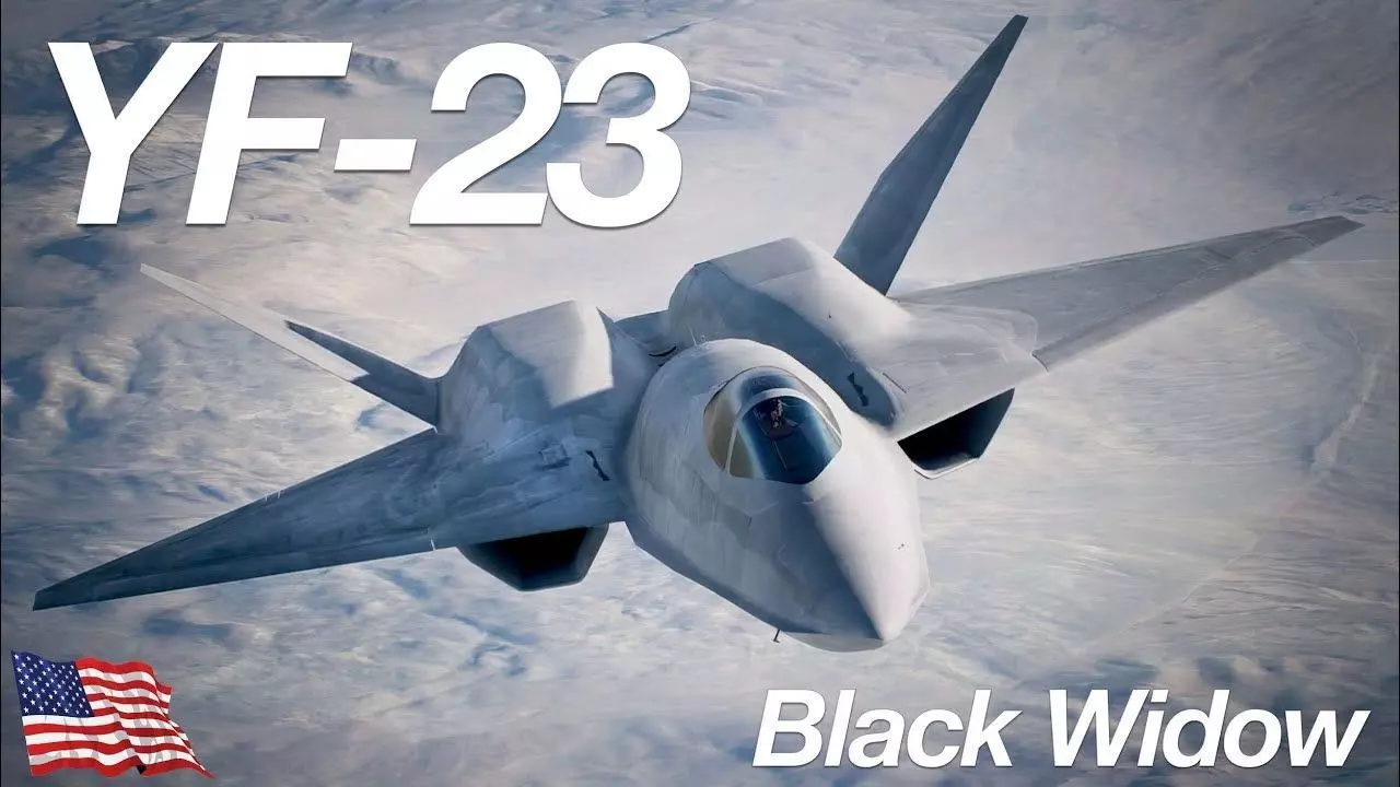 RC 3D Printed YF-23 Black Widow II 3D print model_0