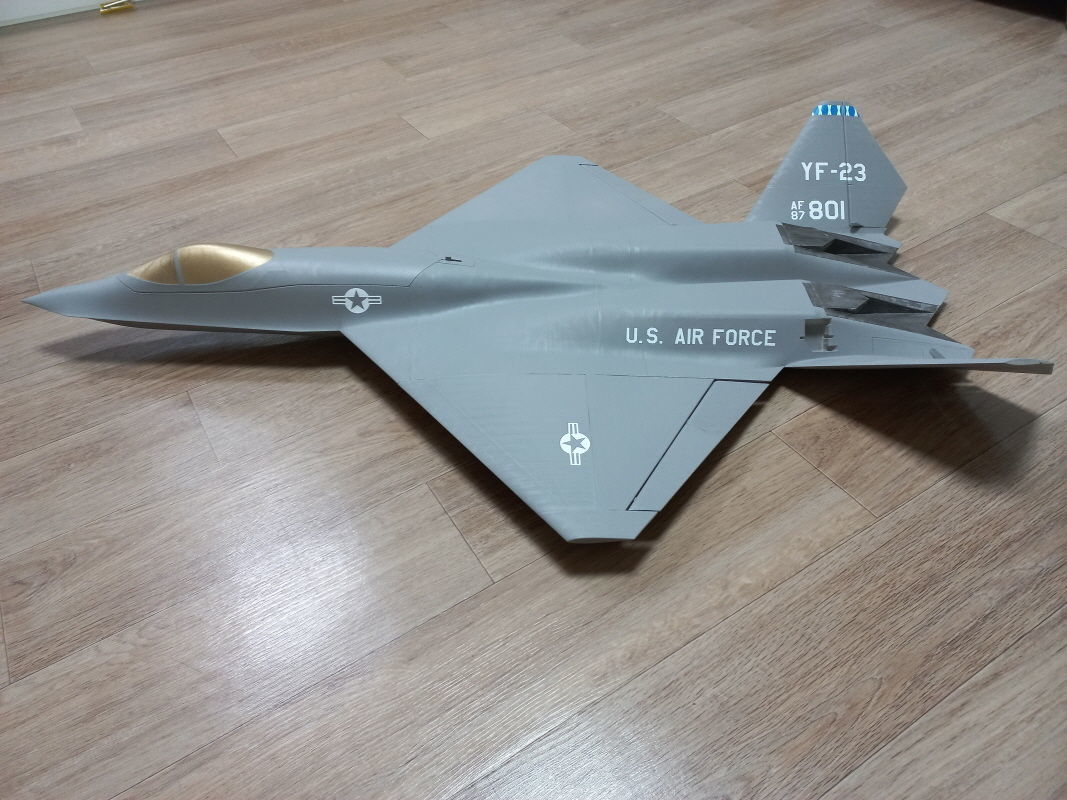 RC 3D Printed YF-23 Black Widow II 3D print model_3