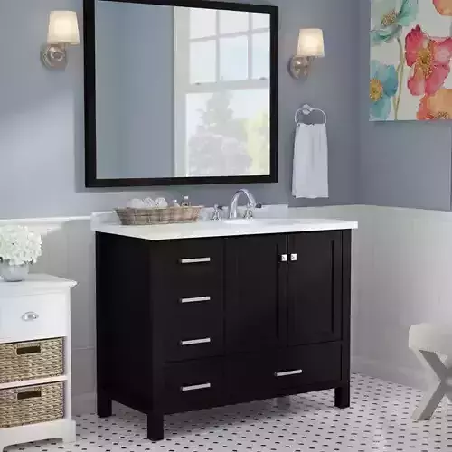 Amariani Single Bathroom Vanity 3D model