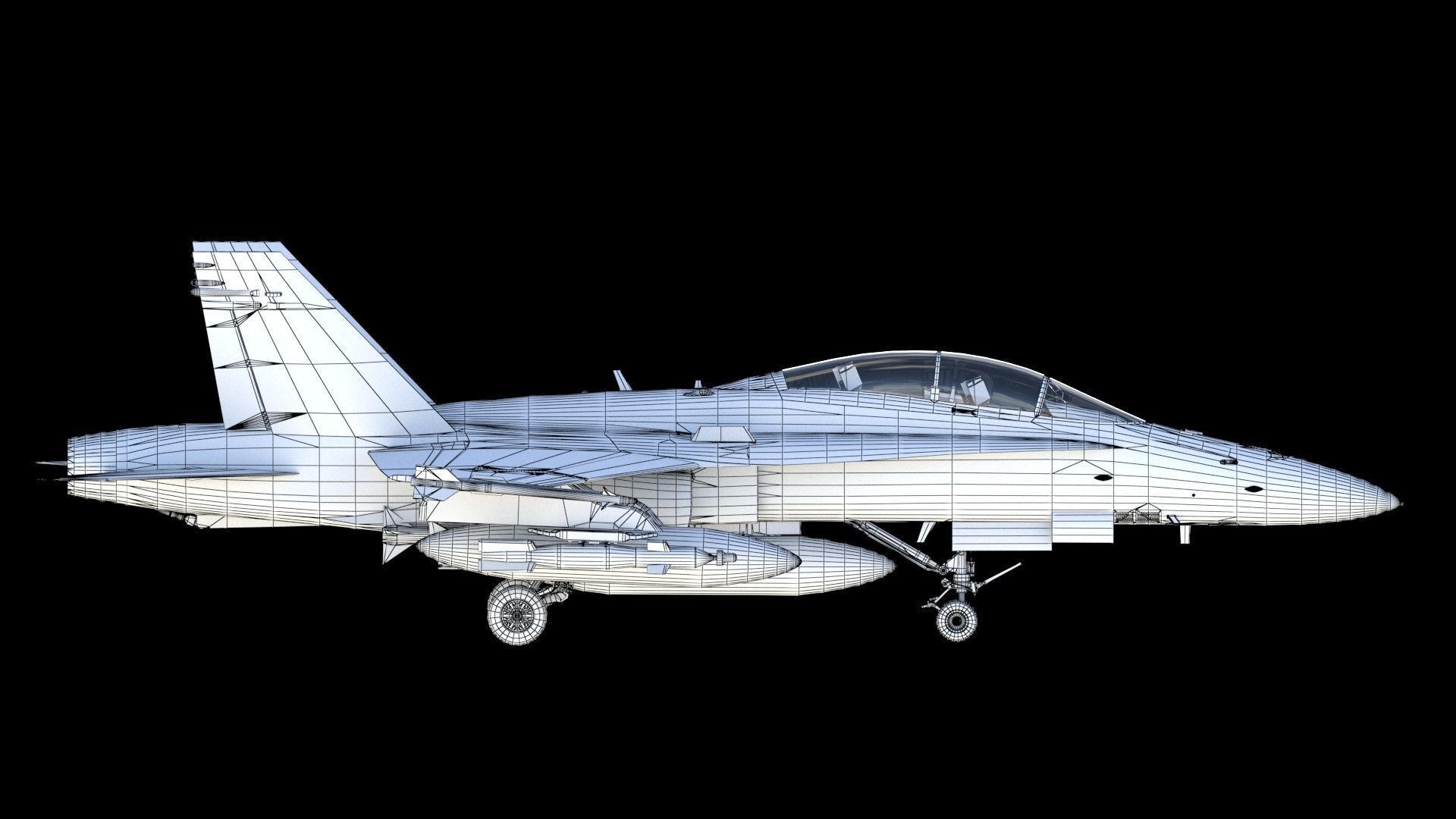 F-18 Hornet 3D model_26