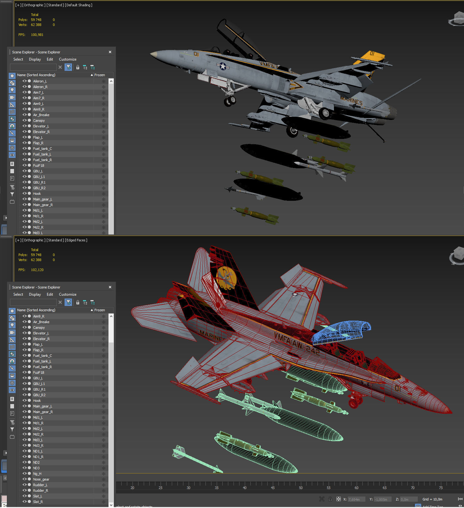 F-18 Hornet 3D model_29