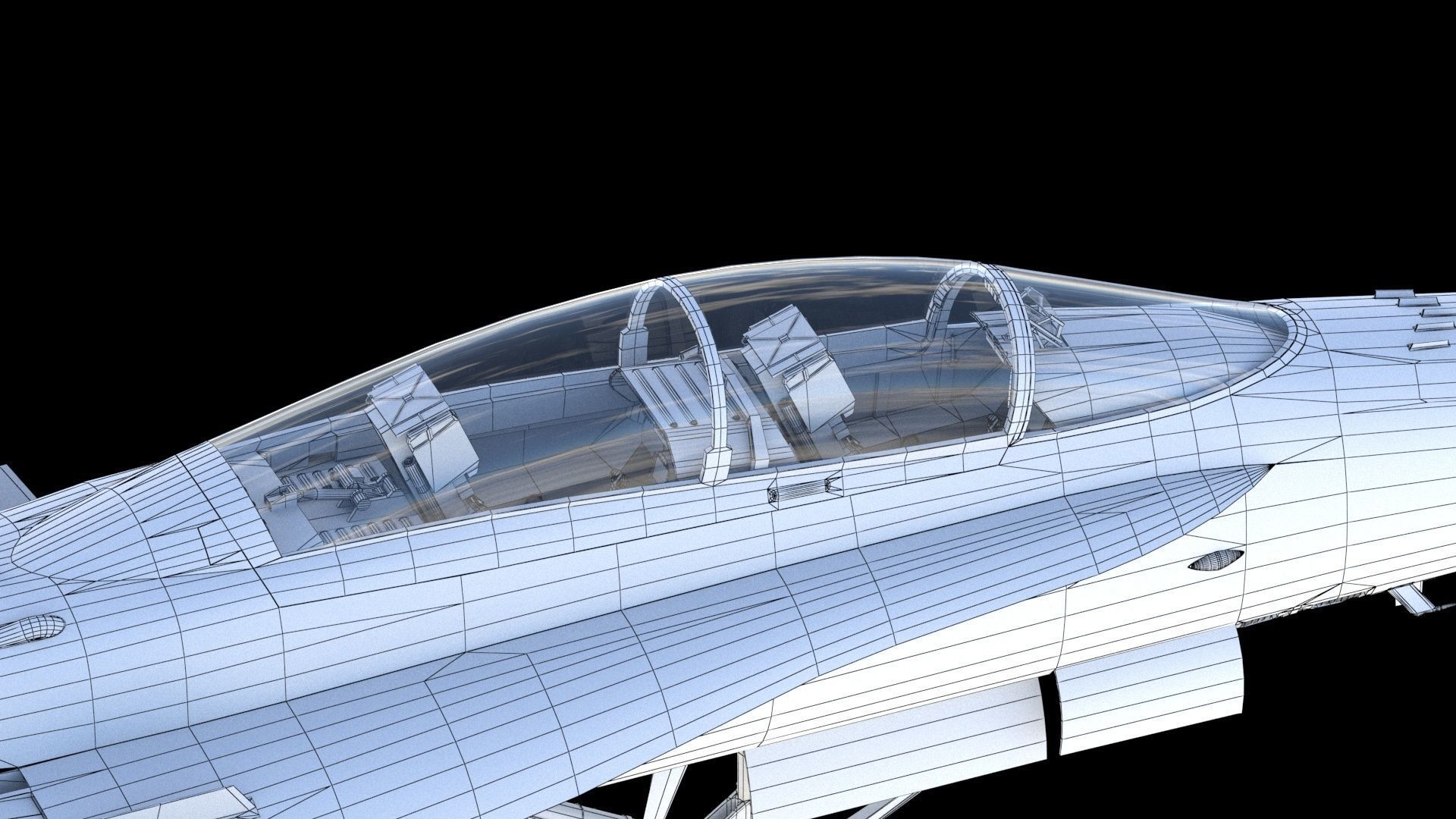 F-18 Hornet 3D model_28