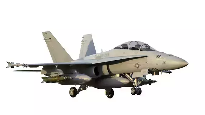 F-18 Hornet 3D model