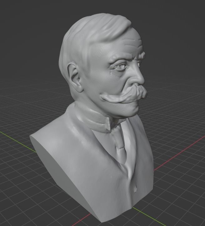 Octave Mirbeau 3D print model_4