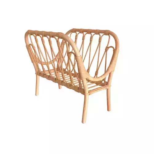 3suisses porte revues en rotin stanov