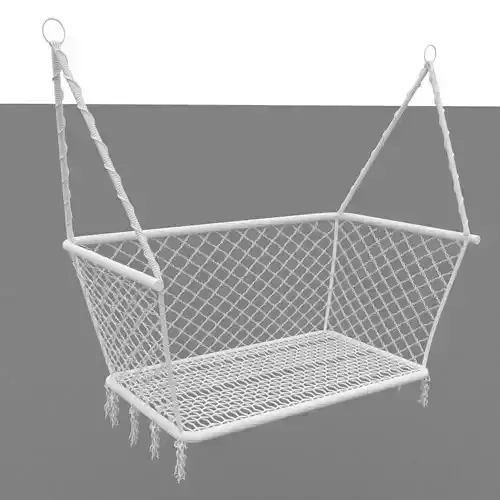 HESPERIDE CHAISE DE DETENTE SUSPENDUE EN MACHRAME PLUMAYA