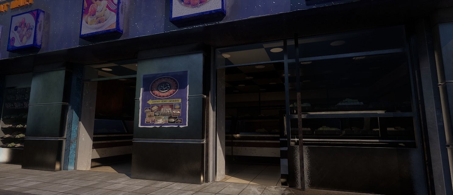 BURNSROAD BHASHANI OLD BUILDING 3D model_6