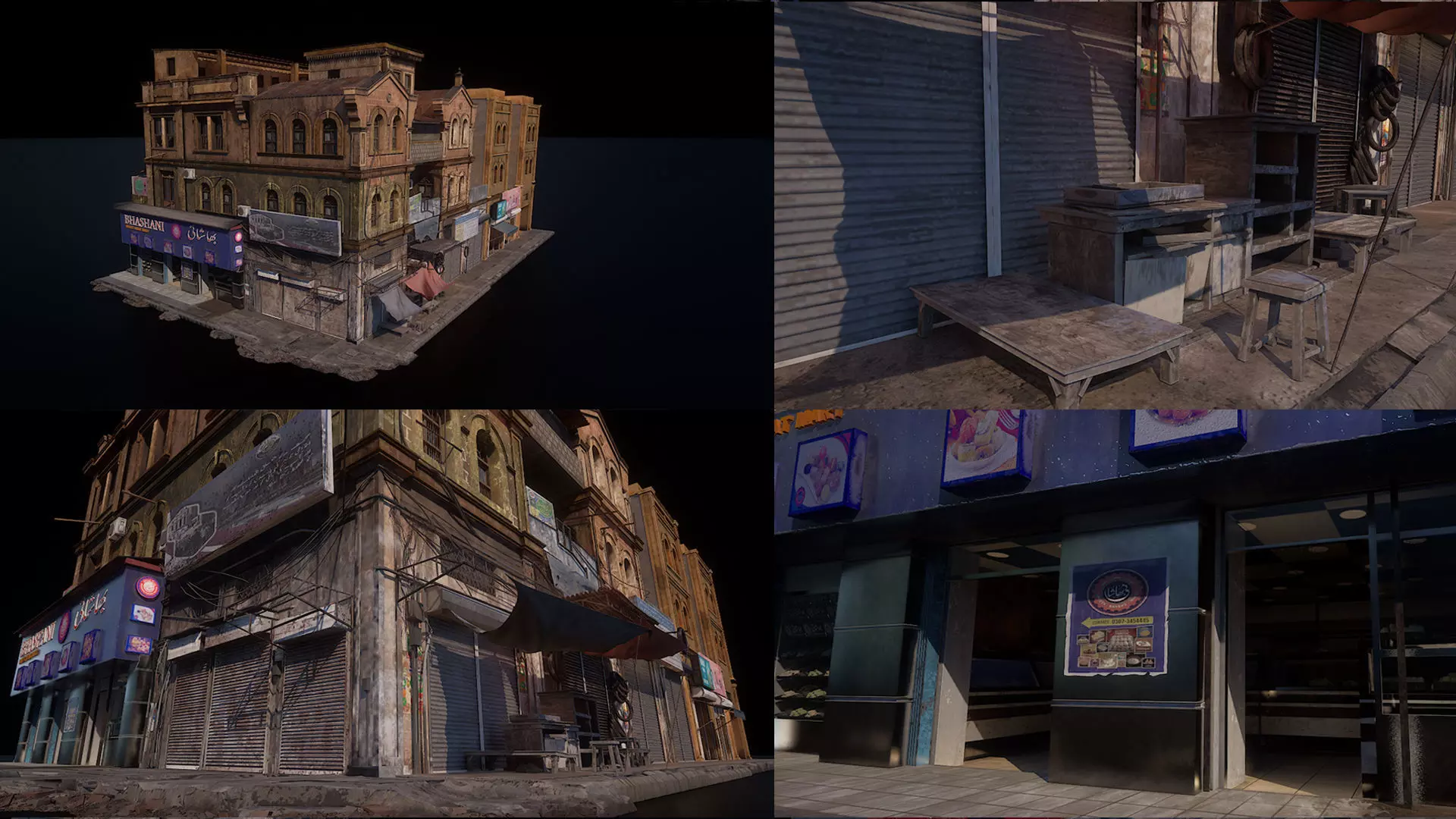 BURNSROAD BHASHANI OLD BUILDING 3D model_0