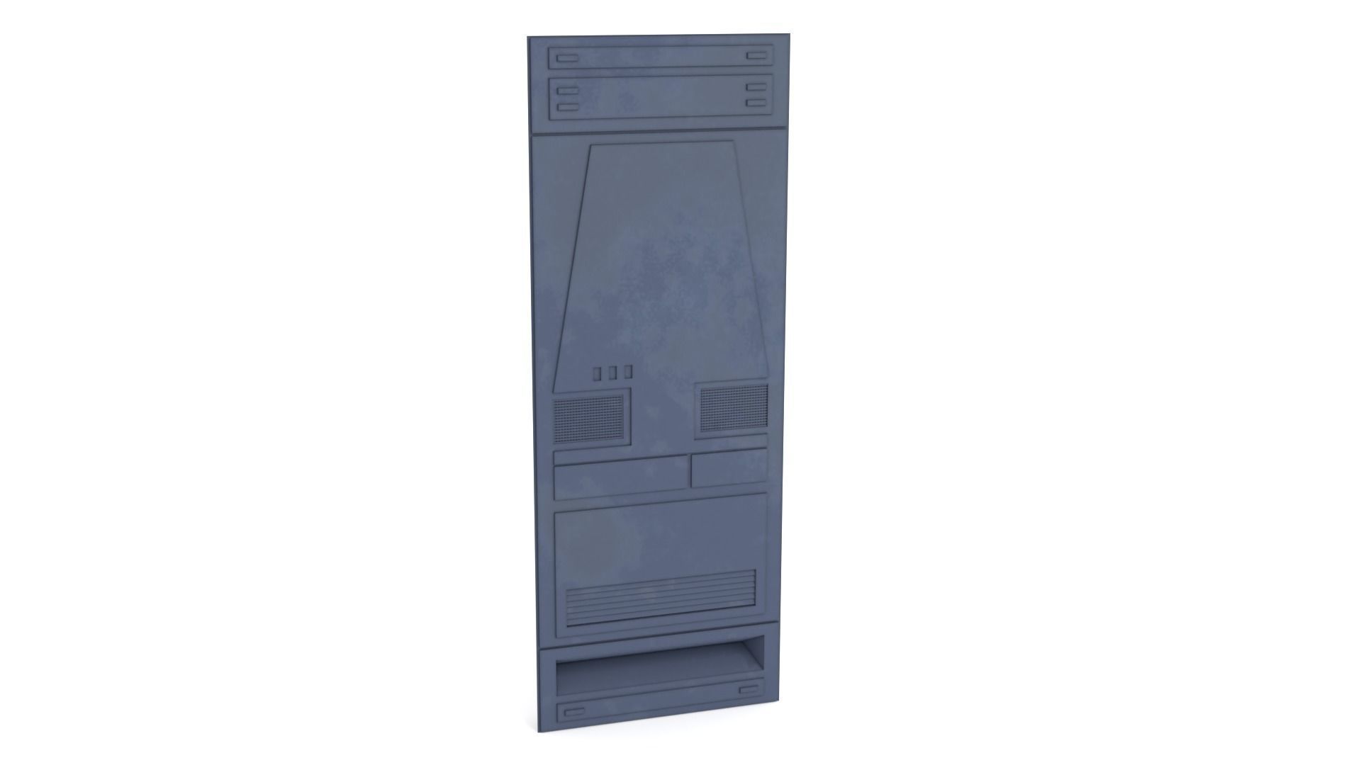 Death Star Wall Panel - A - 1-6 scale Hottoys  Free 3D print model_4