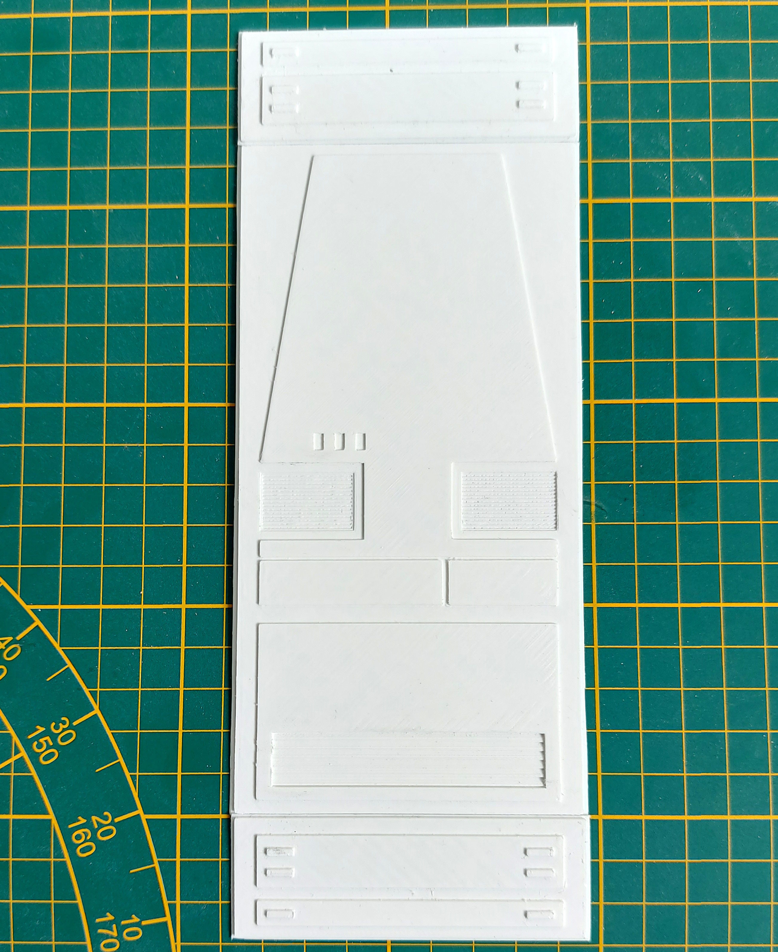 Death Star Wall Panel - A - 1-6 scale Hottoys  Free 3D print model_27