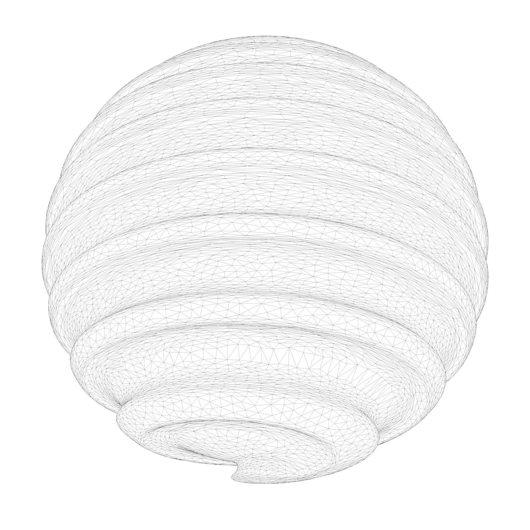 Sphere Ball Art 3D model_8