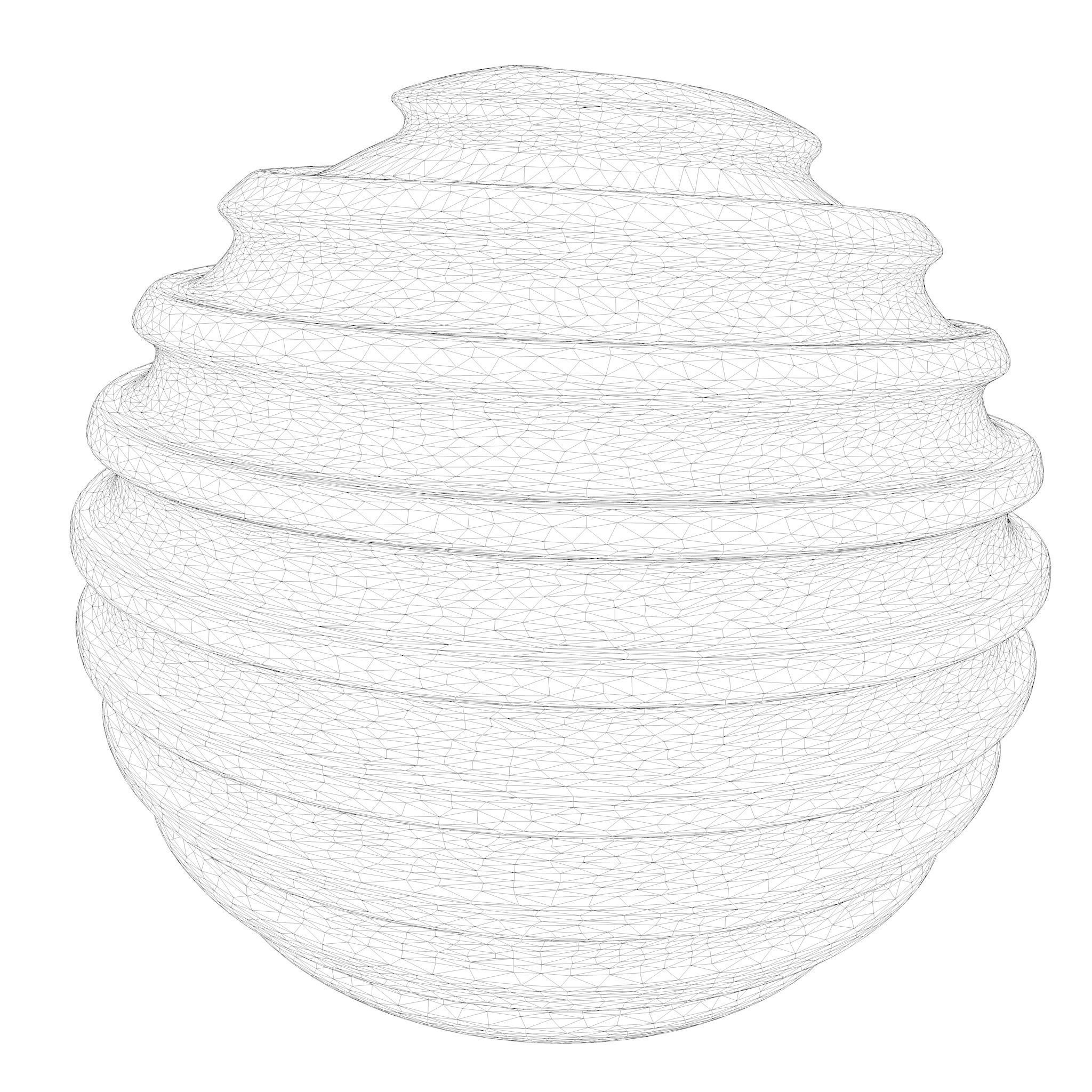 Sphere Ball Art 3D model_7