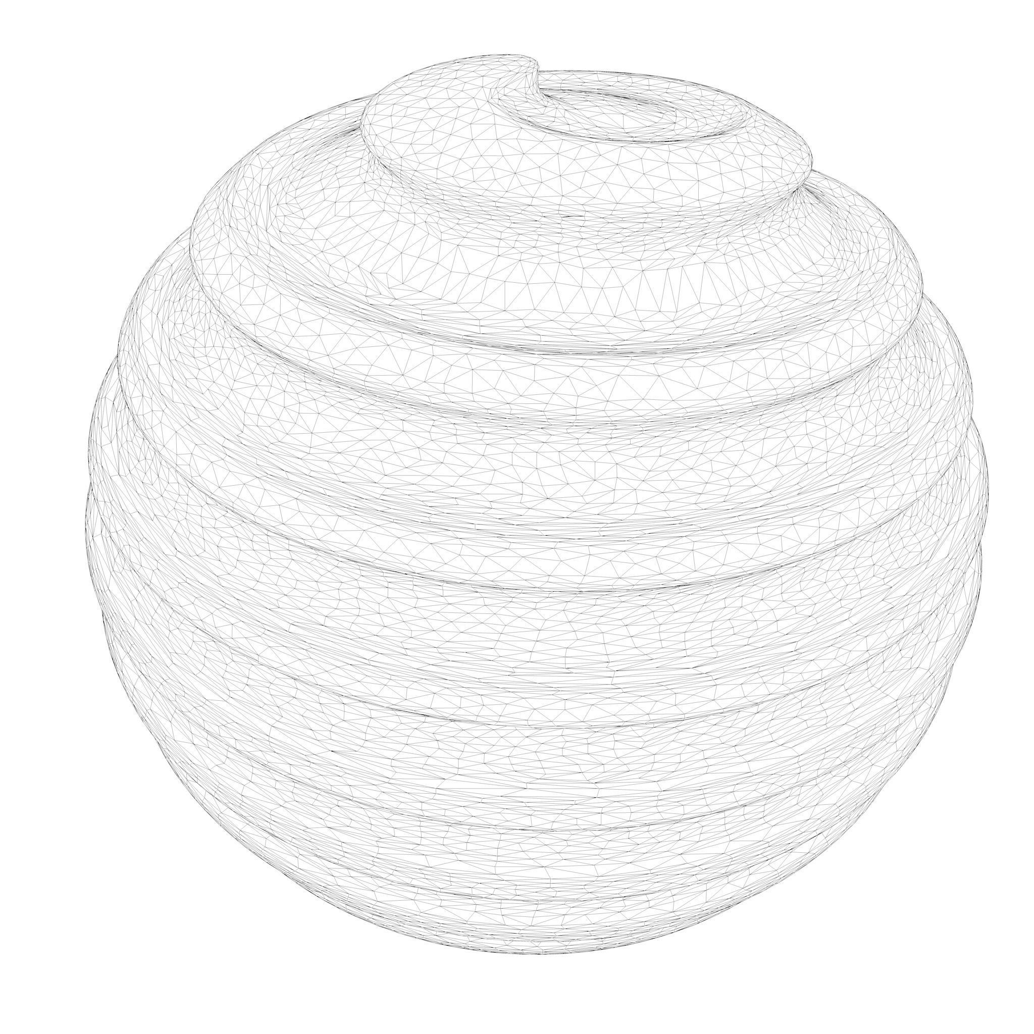 Sphere Ball Art 3D model_6