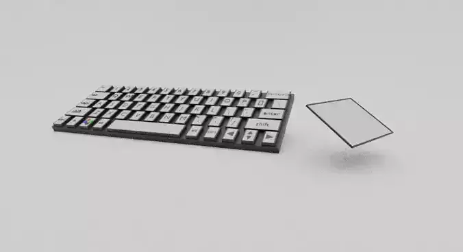 tech keyboard from My Renders 