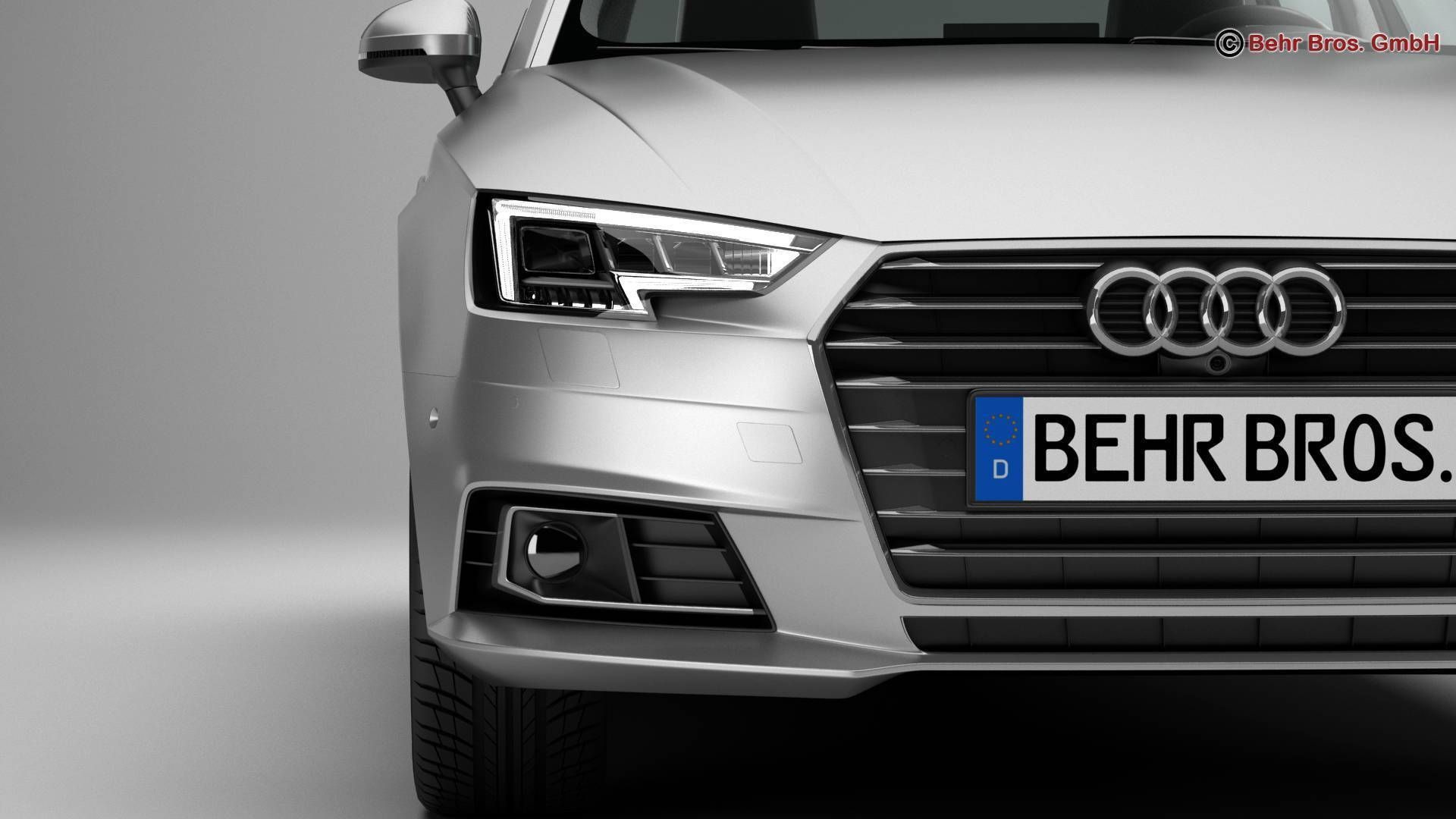 Audi A4 Sedan 2016 3D model_7