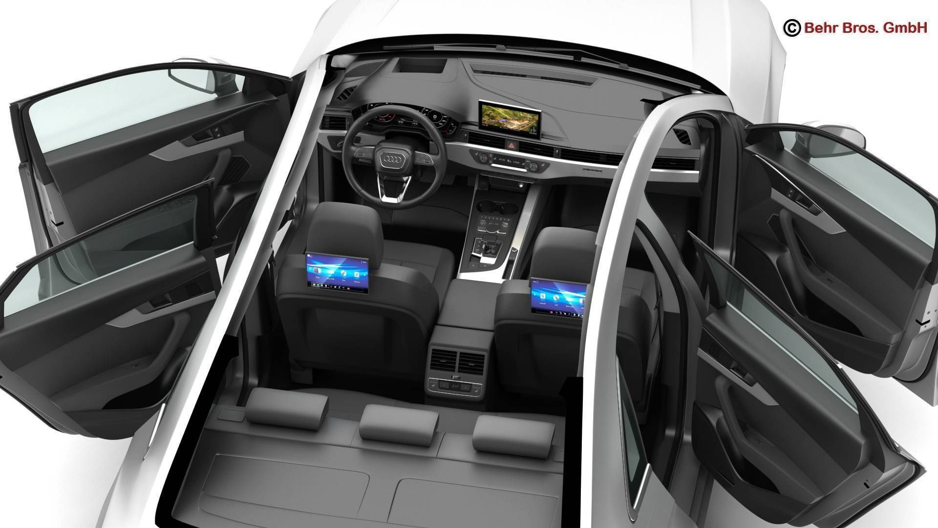 Audi A4 Sedan 2016 3D model_12