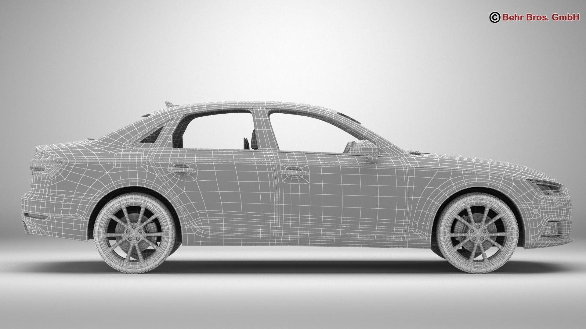 Audi A4 Sedan 2016 3D model_20