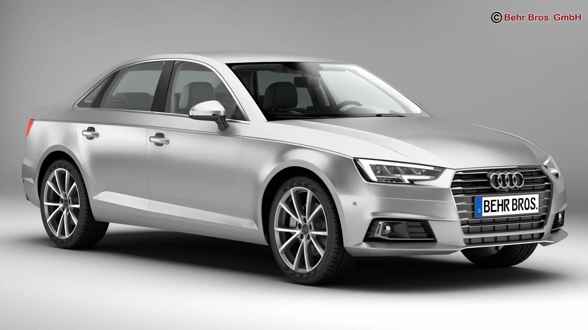 Audi A4 Sedan 2016 3D model_0