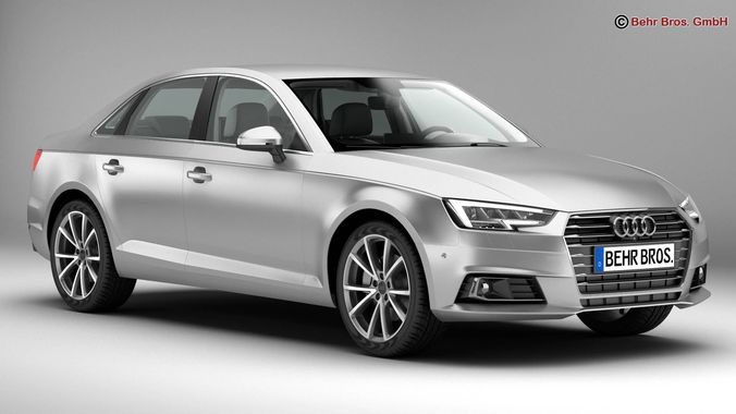 Audi A4 Sedan 2016 3D model