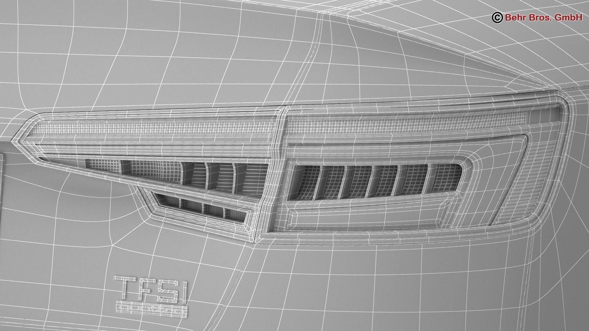 Audi A4 Sedan 2016 3D model_25