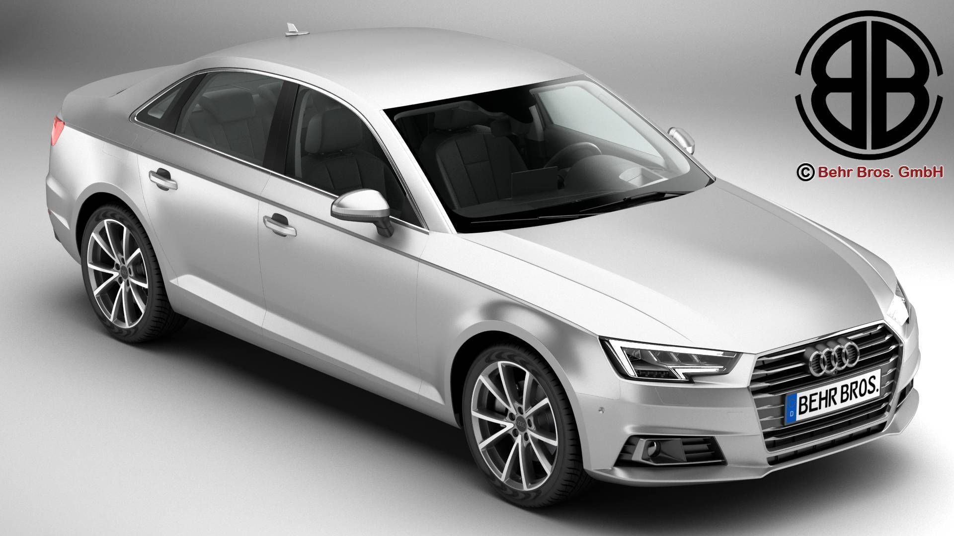 Audi A4 Sedan 2016 3D model_1