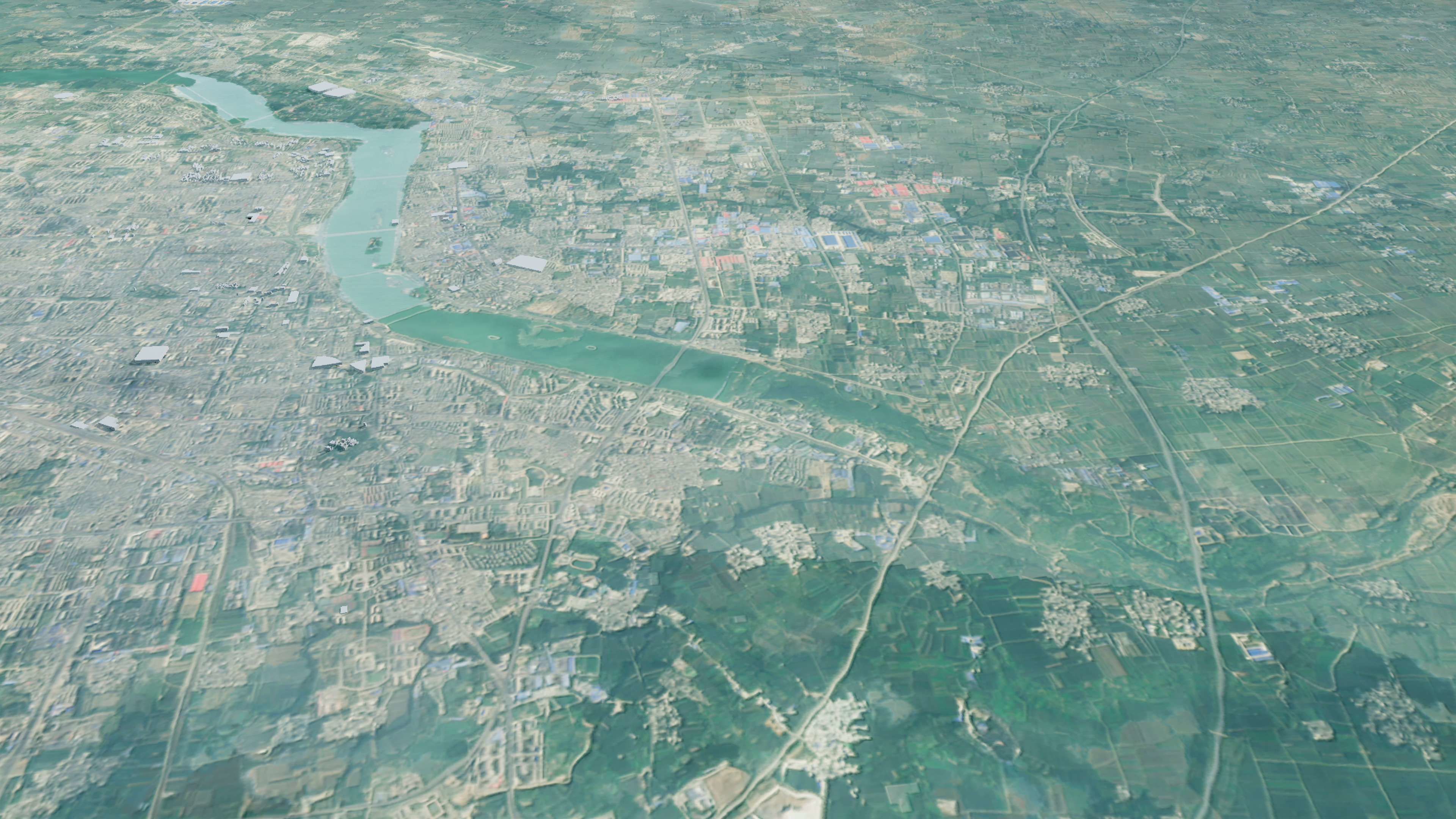 Nanyang China City Landscape 3D Model 3D model_19