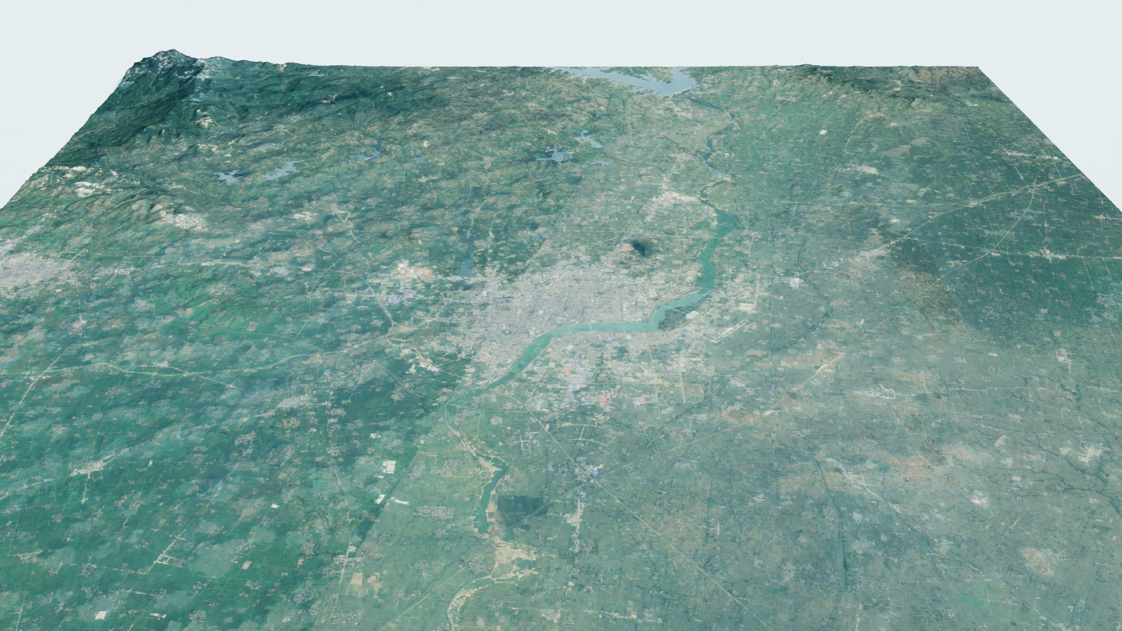 Nanyang China City Landscape 3D Model 3D model_6