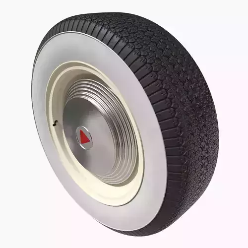 Generic 50s sedan wheel