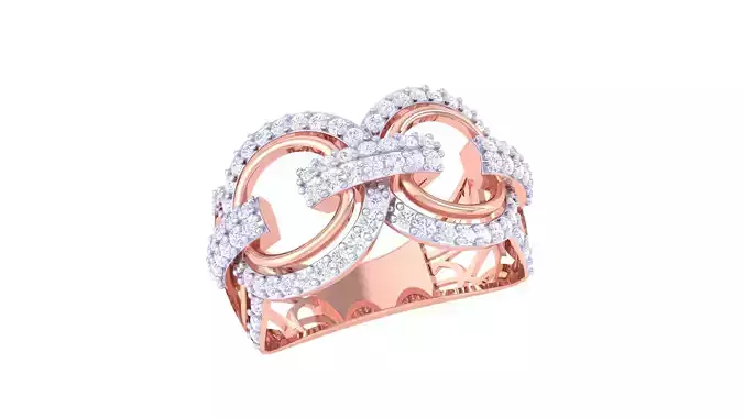 Women Fancy Stylish Ring 3dm STL OBJ FBX Renders Details