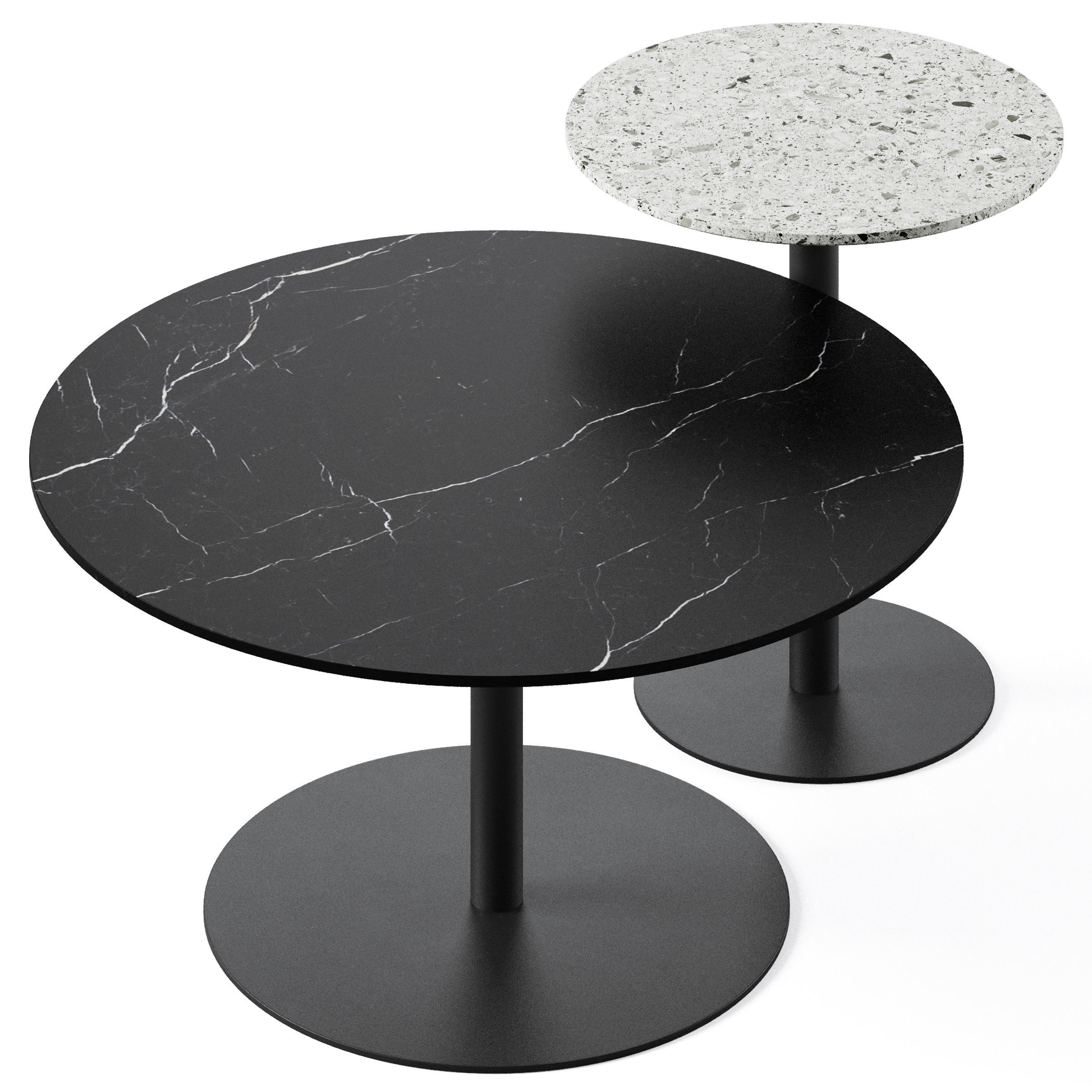 Coffee table Teramo Gray by Cosmo 3D model_2