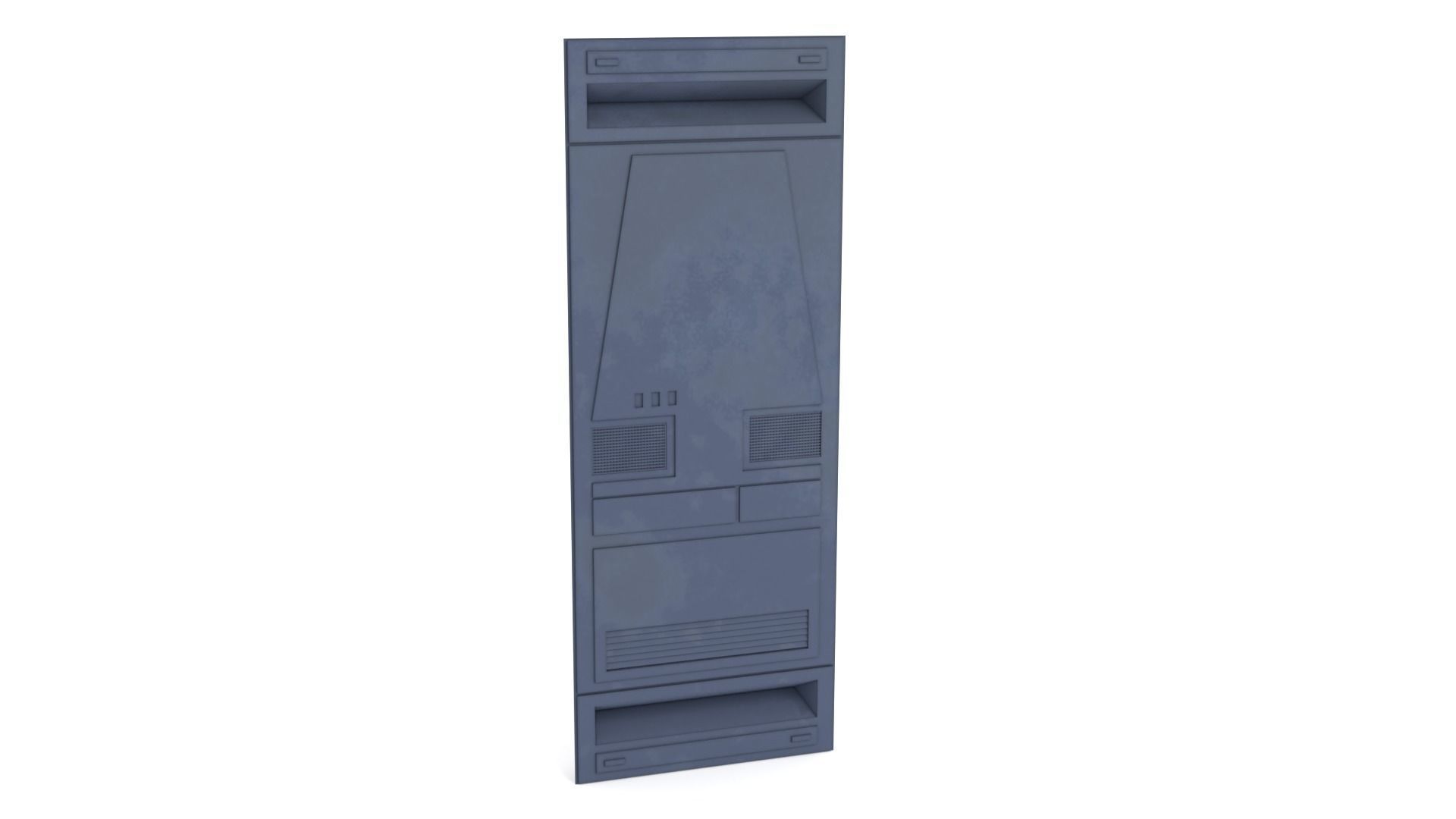 Death Star Wall Panel - A - 1-18 scale Kenner Hasbro Free 3D print model_6