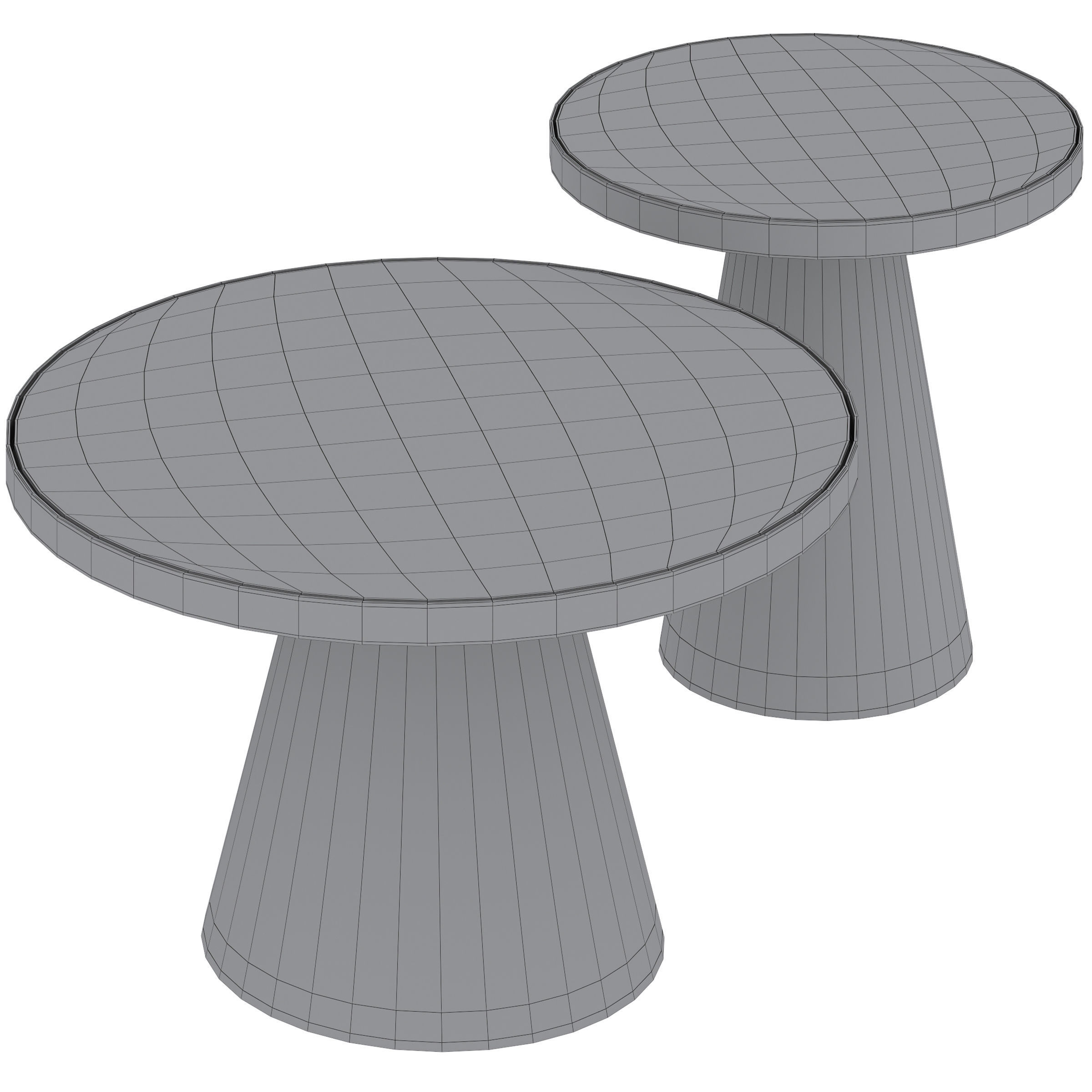 Coffee table Soli by Actona 3D model_3