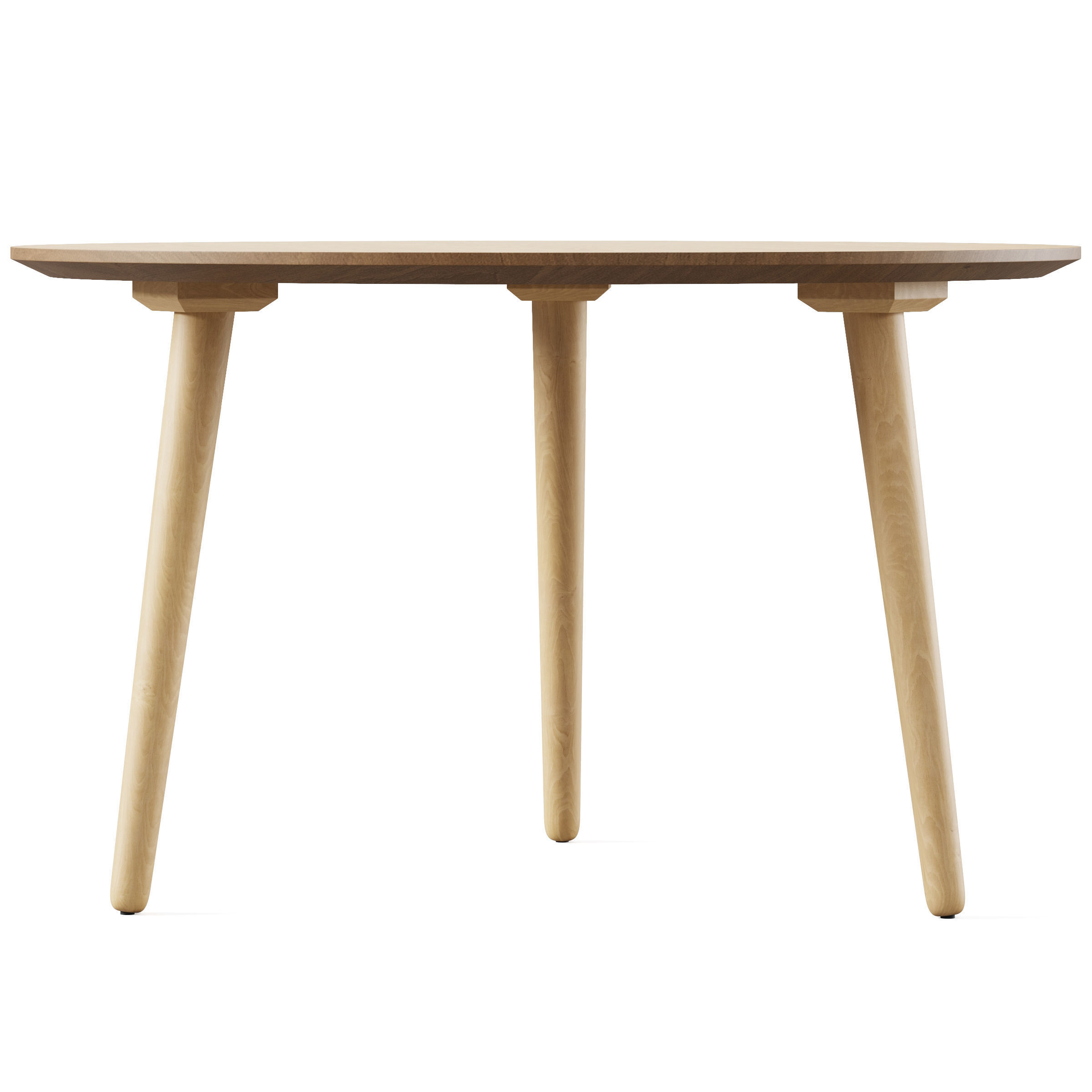 Coffee table Socoro round by Cosmo 3D model_1