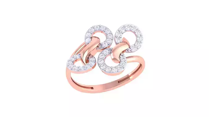 Women Fancy Stylish Ring 3dm STL OBJ FBX Renders Details