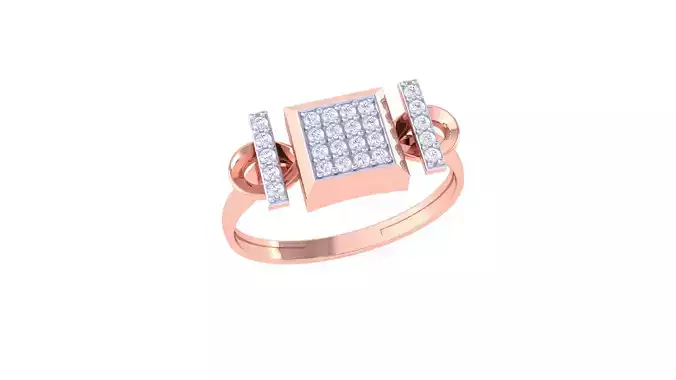 Women Fancy Stylish Ring 3dm STL OBJ FBX Renders Details