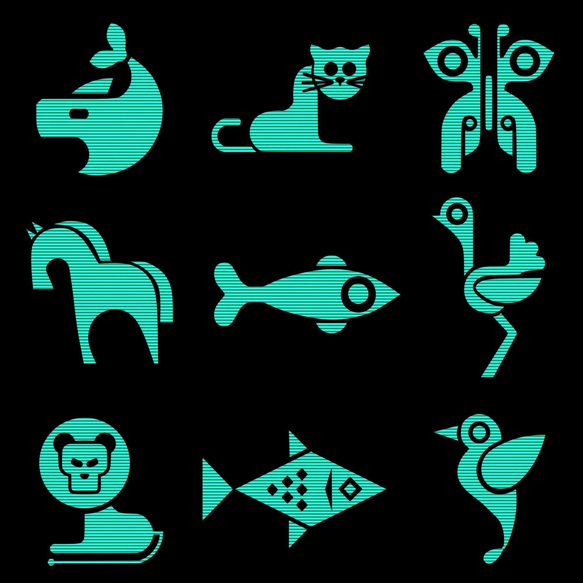 Symbols part n3 3D model_5