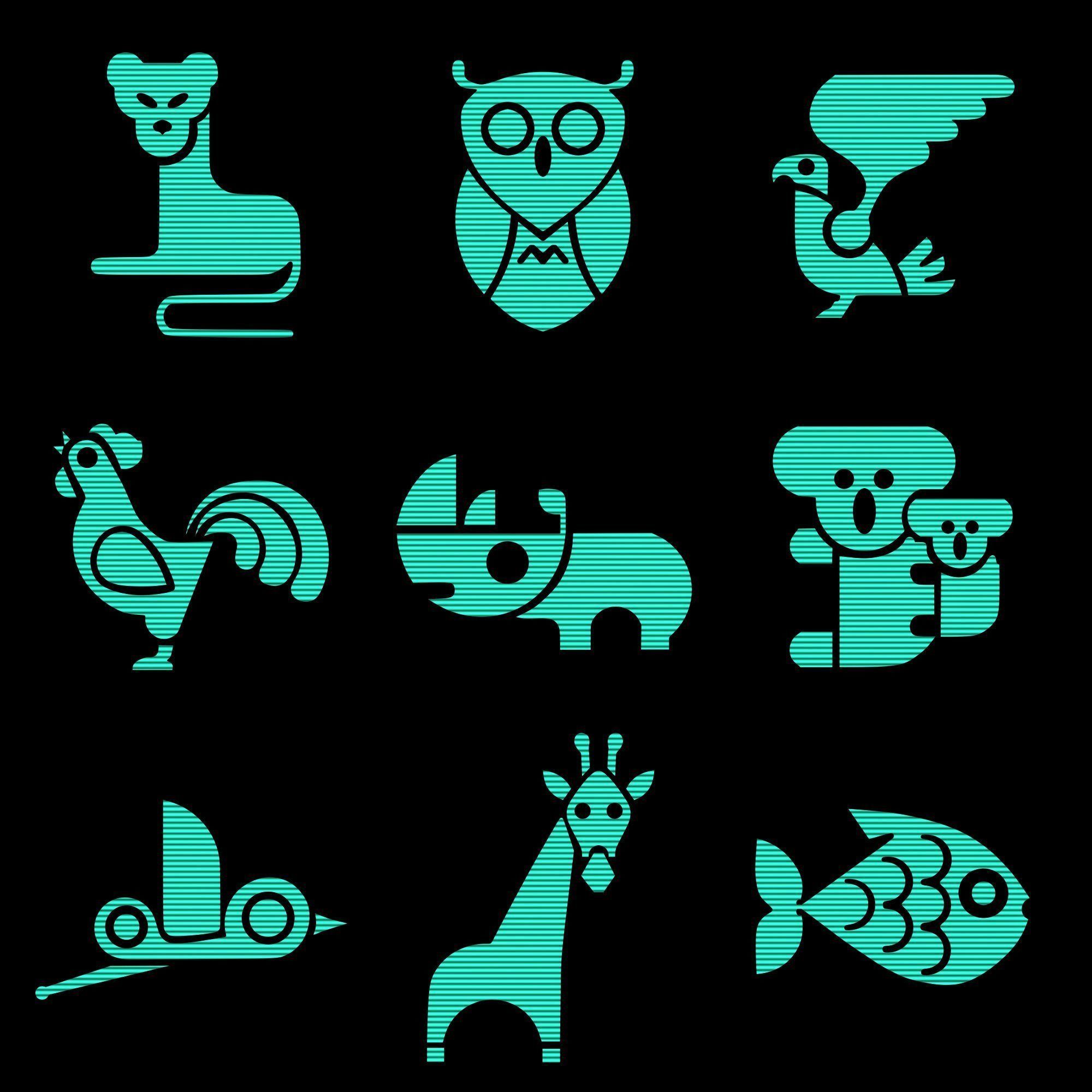 Symbols part n3 3D model_2