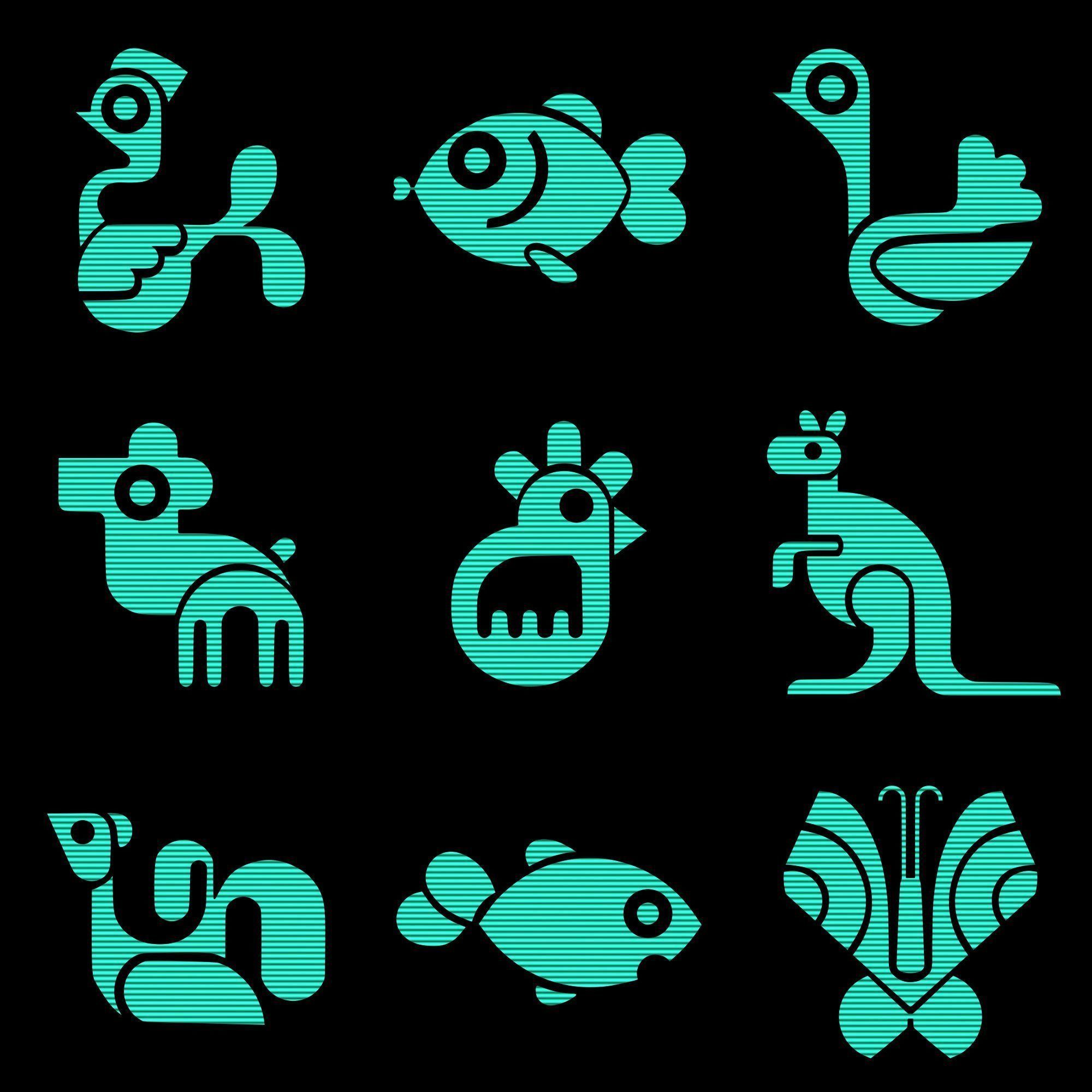 Symbols part n3 3D model_4