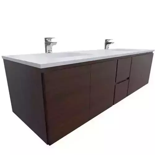 Bath Cabinet Chestnut