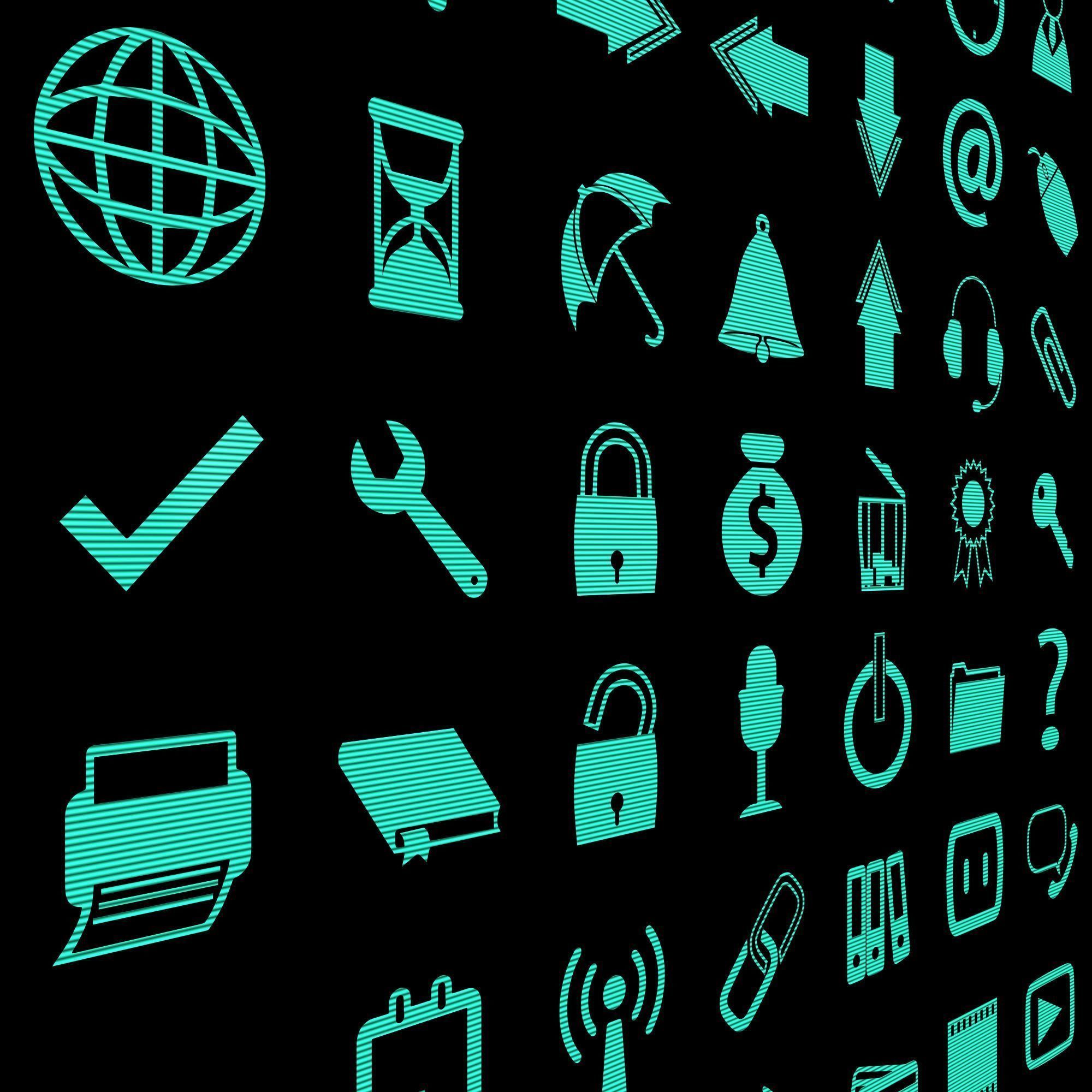 Symbols part n4 3D model_3