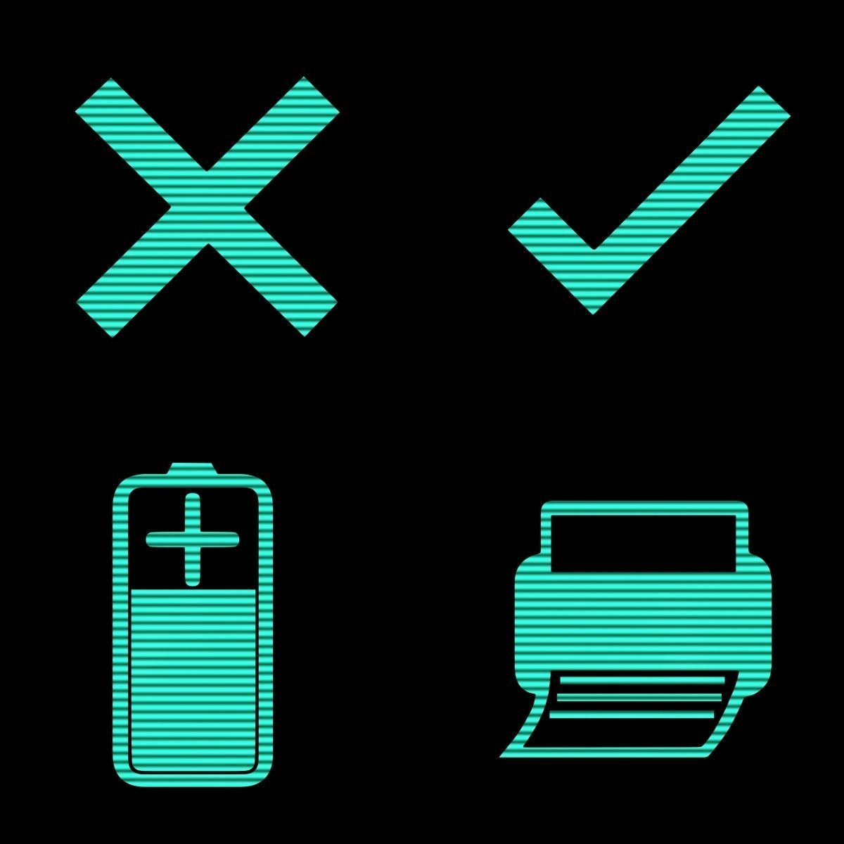 Symbols part n4 3D model_7