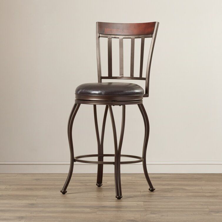 Capitol Swivel Bar Stool 3D model_6