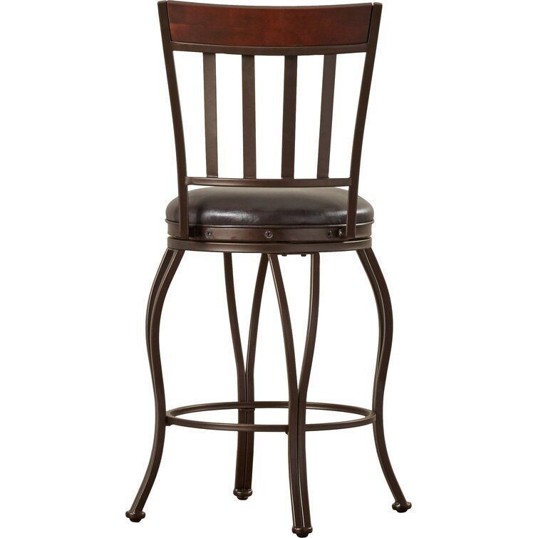 Capitol Swivel Bar Stool 3D model_4