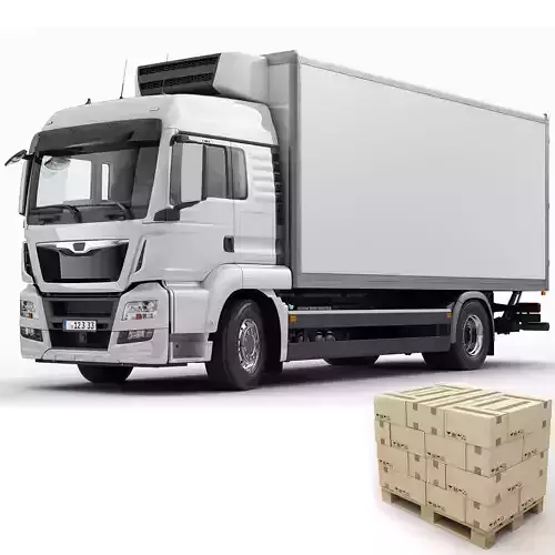 Truck VAN 4X2 3D model