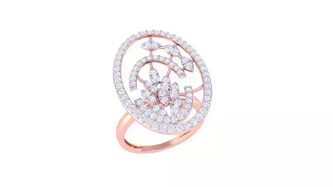 Women Fancy Stylish Ring 3dm STL OBJ FBX Renders Details