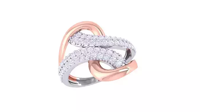 Women Fancy Stylish Ring 3dm STL OBJ FBX Renders Details